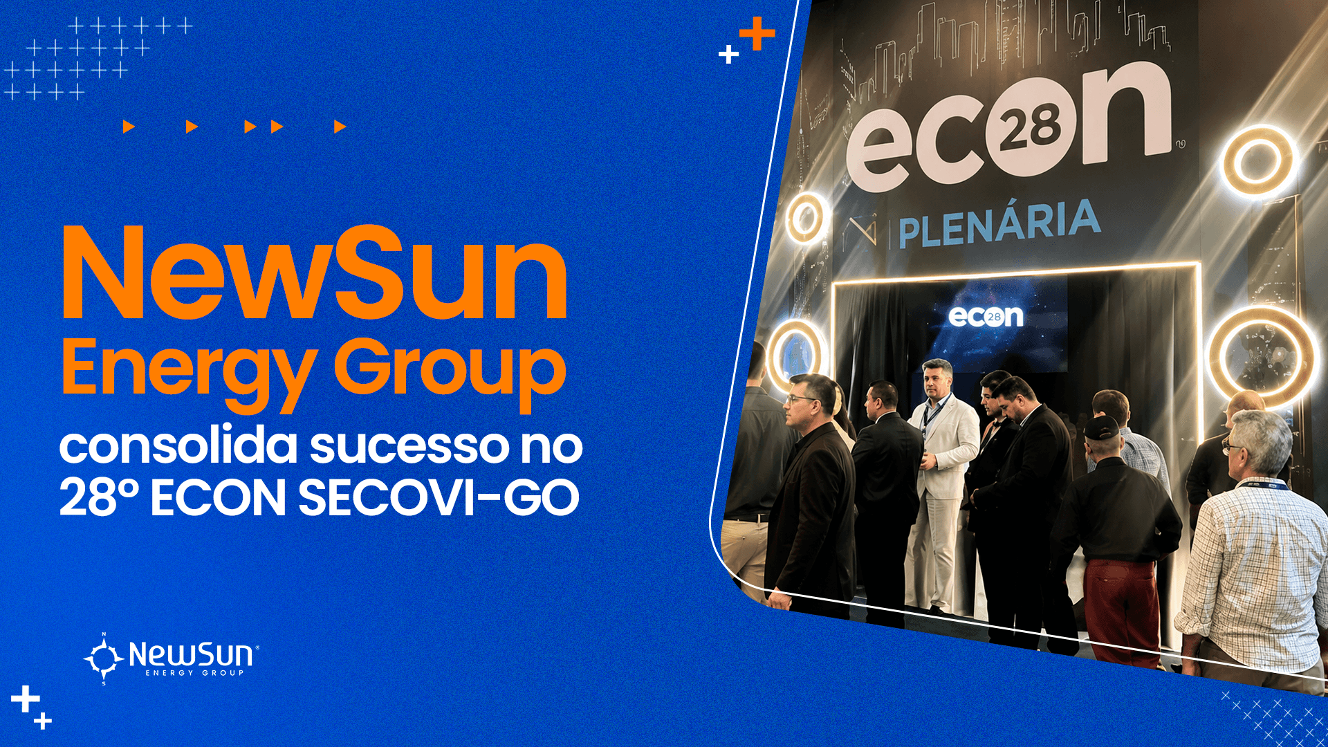 NewSun Energy Group consolida sucesso no 28º ECON SECOVI-GO