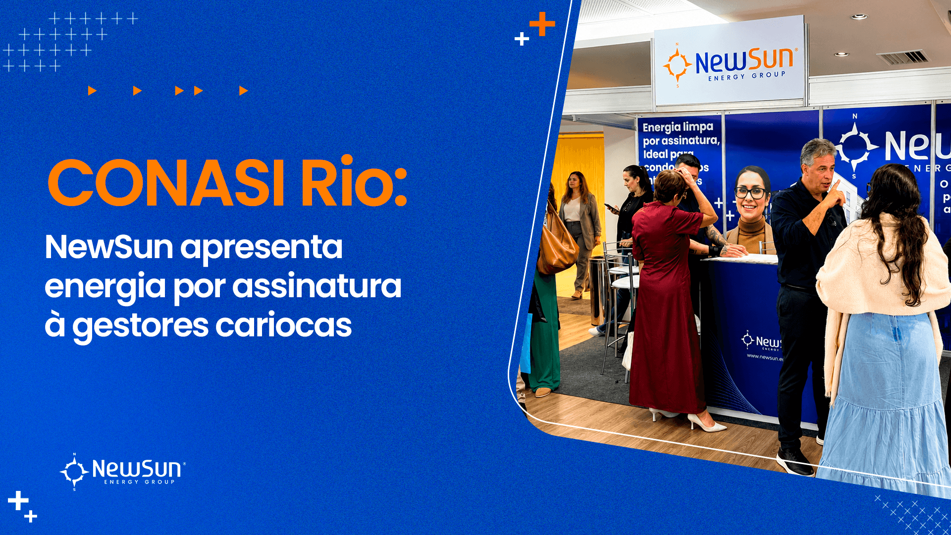 CONASI Rio: NewSun apresenta energia por assinatura à gestores cariocas