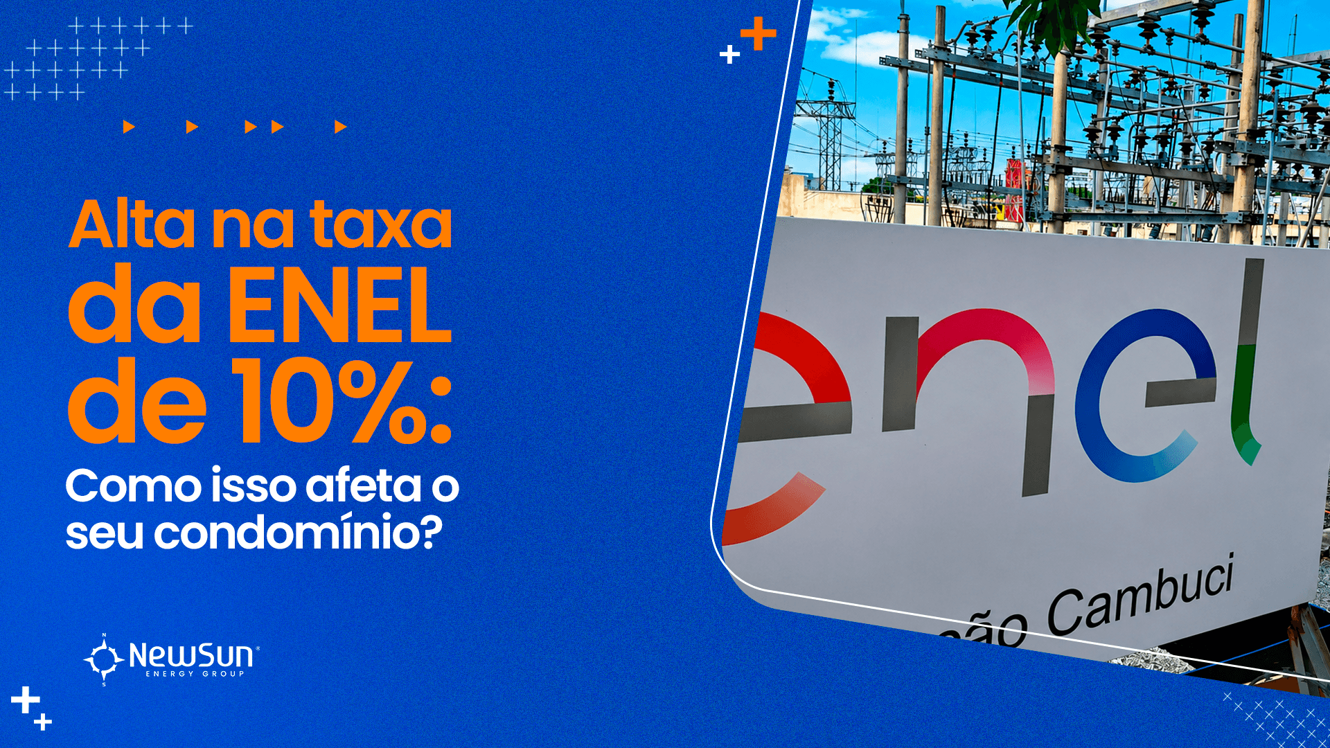 Alta na taxa da ENEL de 10%: Como isso afeta o seu condomínio?