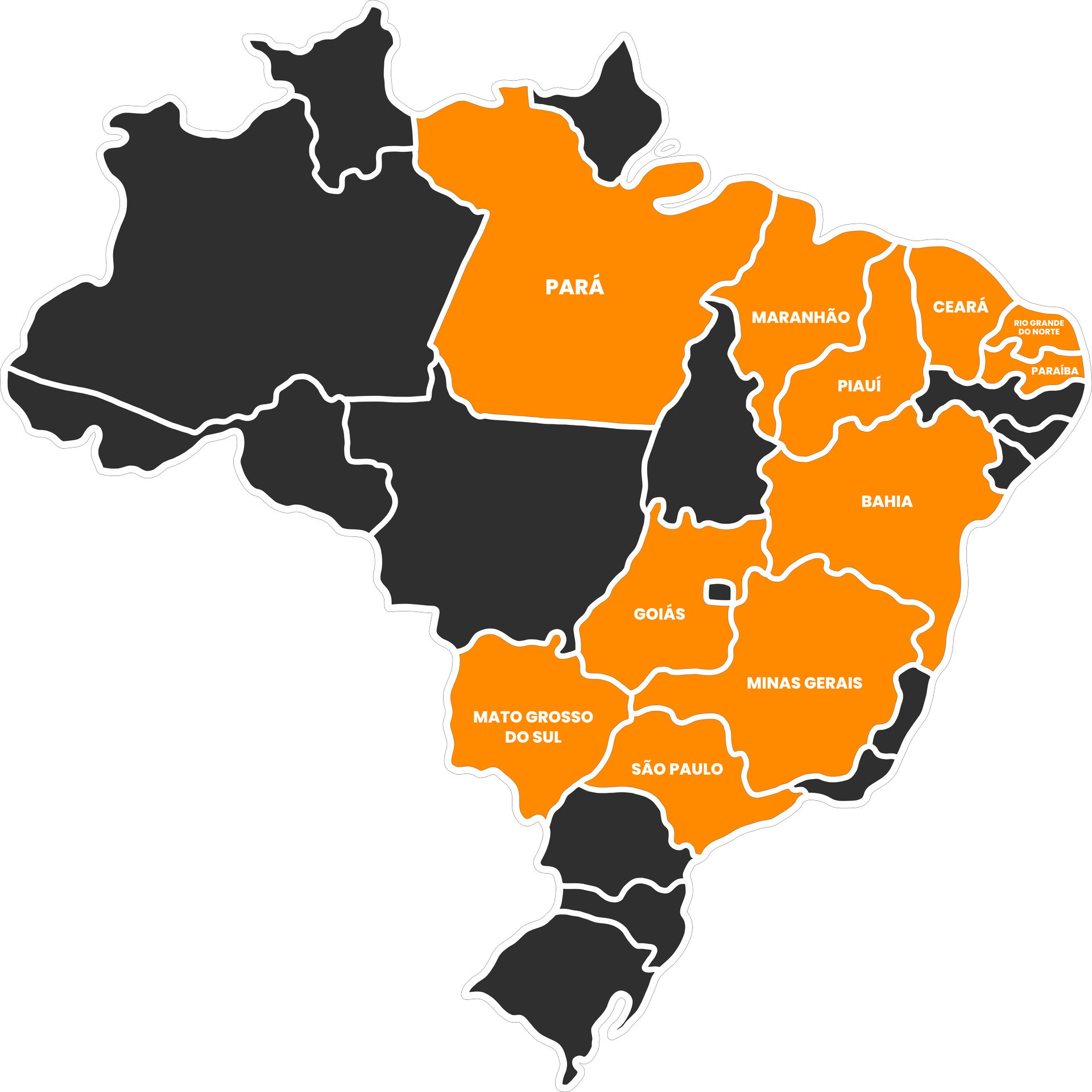 mapa do brasil